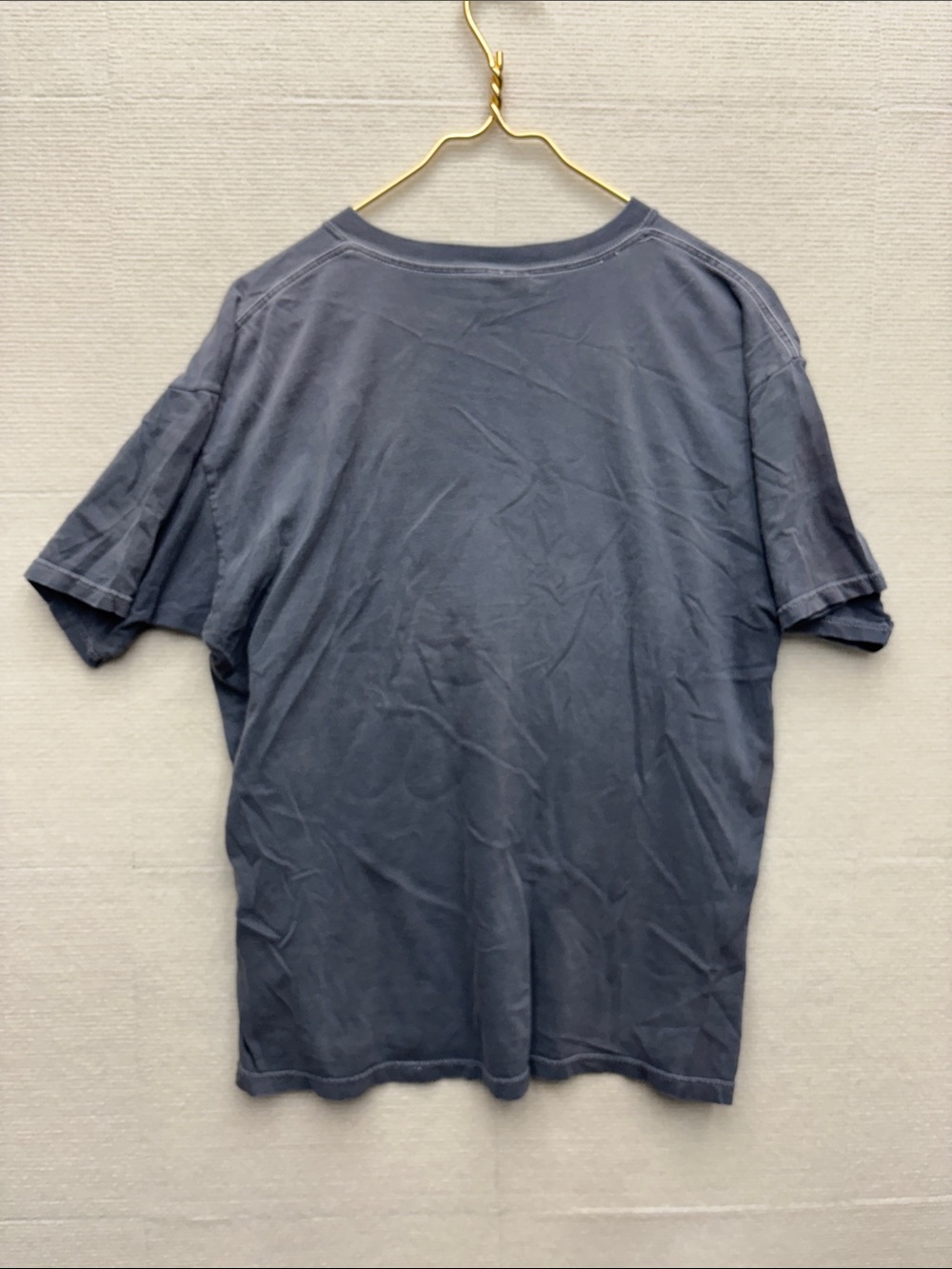 NIRVANA Short Sleeve Graphic Tee in Charcoal with Yellow Print large - Picture 9 of 9